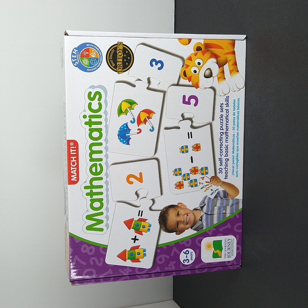 The Learning Journey  Mathematics Self-Correcting Matching Puzzle Sets